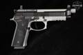 Beretta 92XI SAO Tactical Two-Tone 9mm Luger Two-Tone Black & Silver in Excellent Condition Image 4