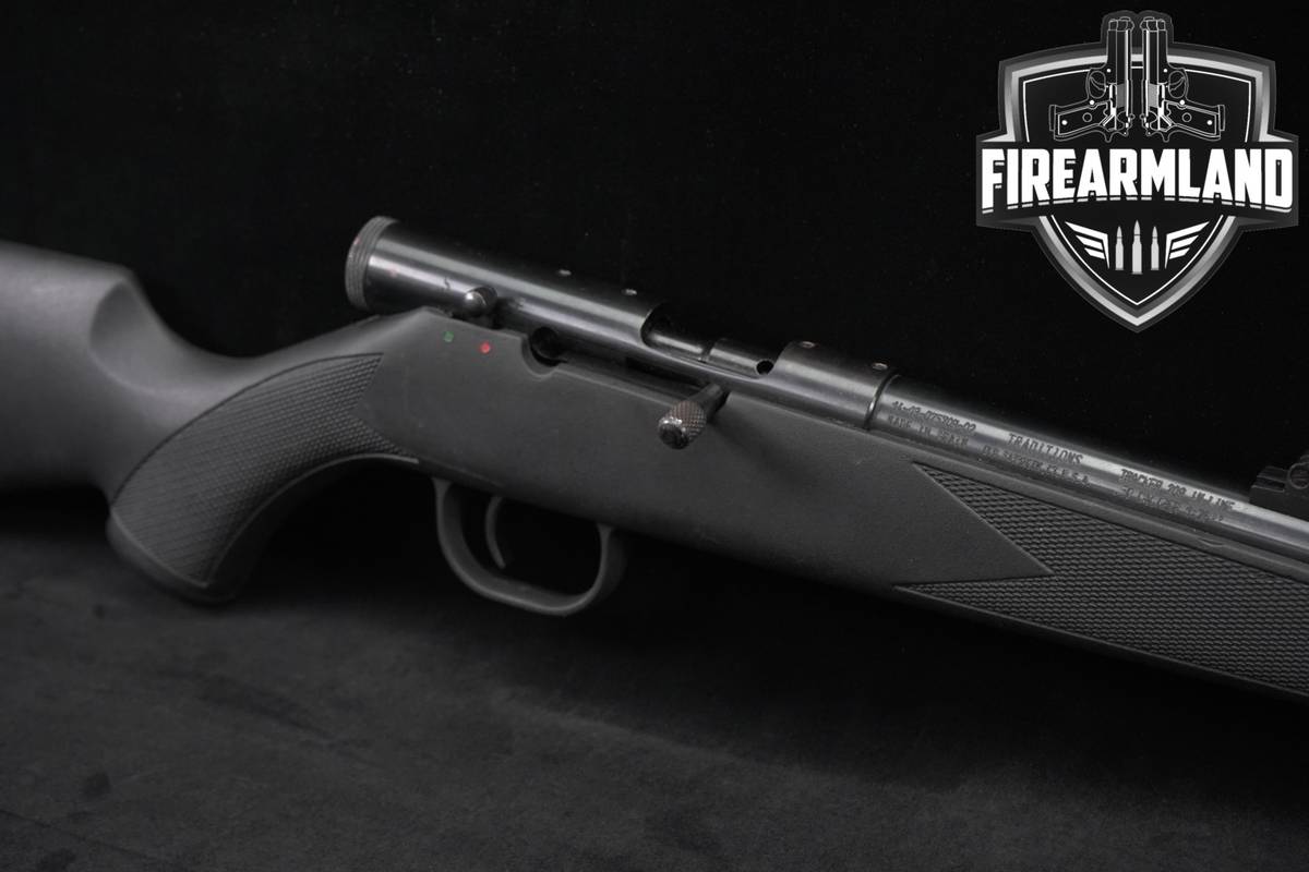 Traditions Tracker 209 In-Line 50 Cal 24 Blued & Synthetic Scope‑Ready