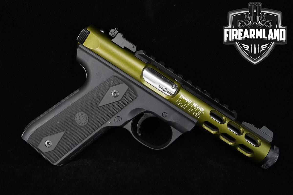 Ruger Mark III 22/45 Lite 22LR Hunter Green Ruger-Mark III 2MAGS & ORIG BOX