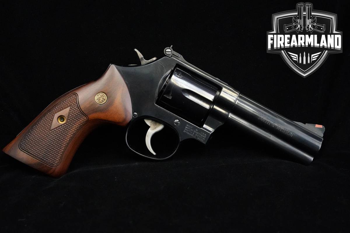 Smith & Wesson (S&W) Model 586-8 357 Magnum 4" Blued S&W 586-8 +ORIG CASE