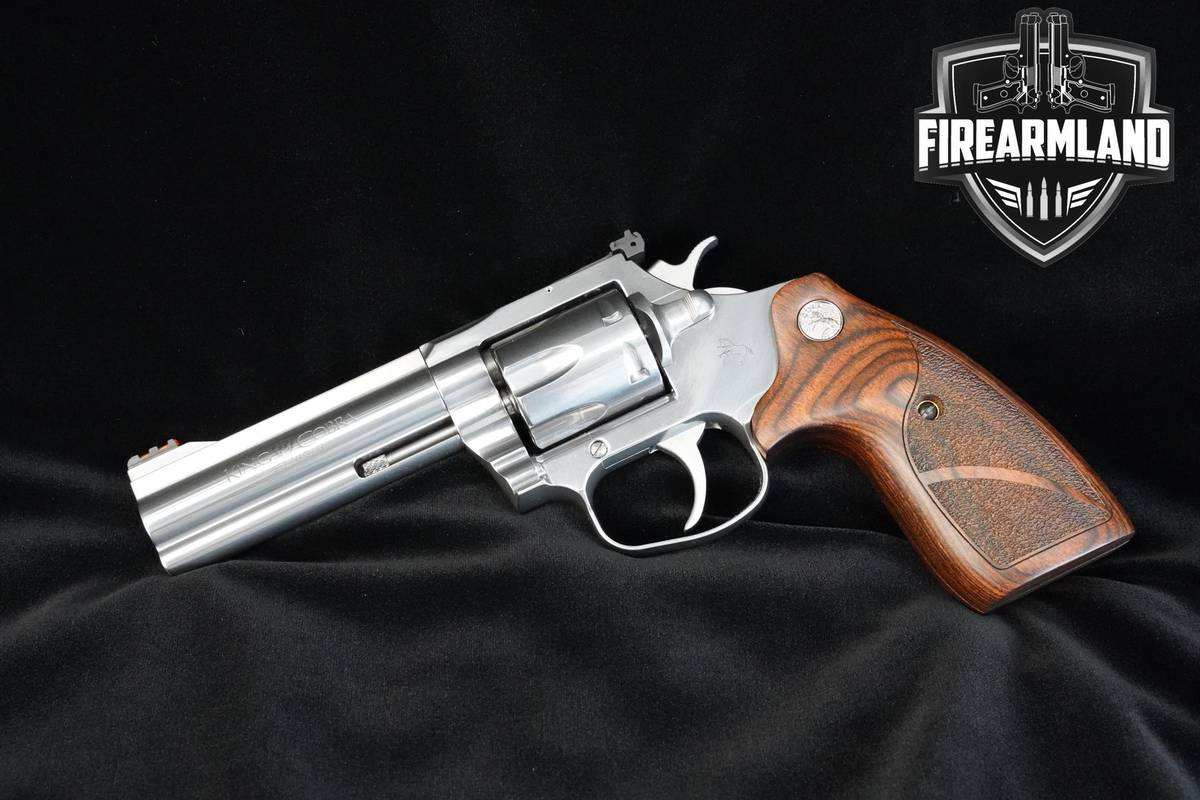 Colt King Cobra 357 Magnum 4" Polished Stainless Colt-King Cobra +ORIG CASE