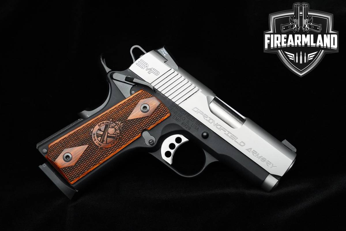 Springfield Armory 1911 EMP 9mm 3" Two-Tone 1911 Springfield EMP MATCH BULL