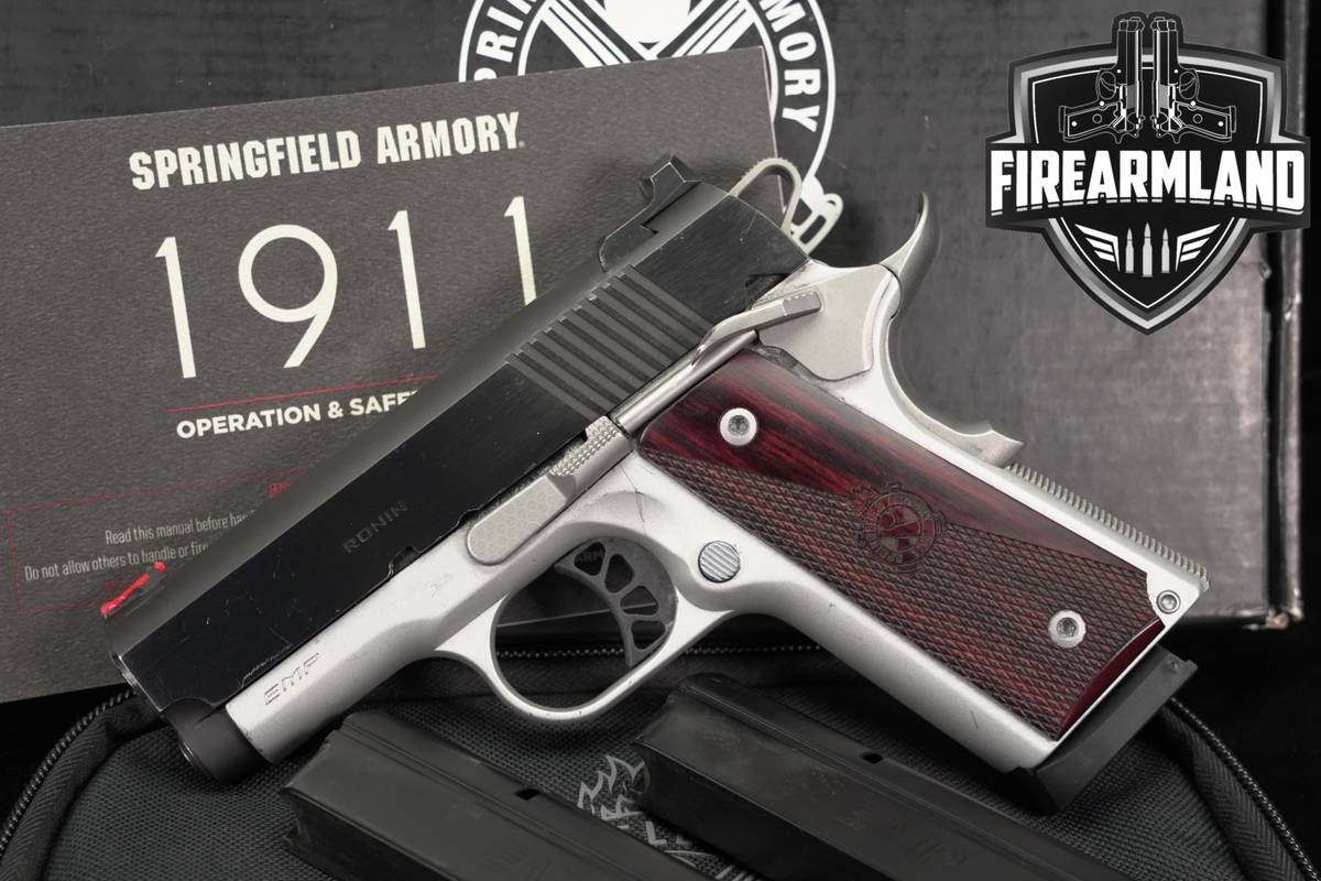CARRY Springfield Armory 1911 Ronin EMP 3" 9mm 3.1" SA +3 MAGS & ORIG BOX