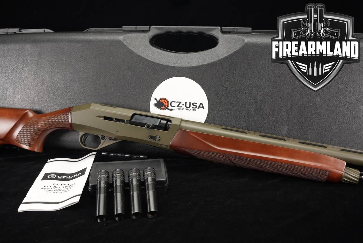 CZ 1012 All-Terrain 12-Gauge 28" OD Green & Walnut Cerakote +ORIG CASE