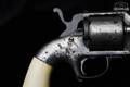 1860-63 Allen & Wheelock Center Hammer Army Lipfire Early Model .44 Lip Fire Nickel Plating in Fair Condition Image 4