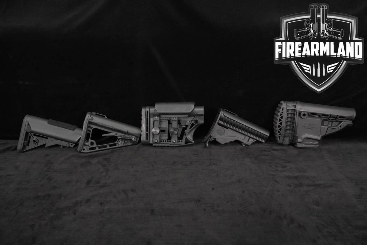 5x FIVE AR Platform Adjustable Stocks Stock