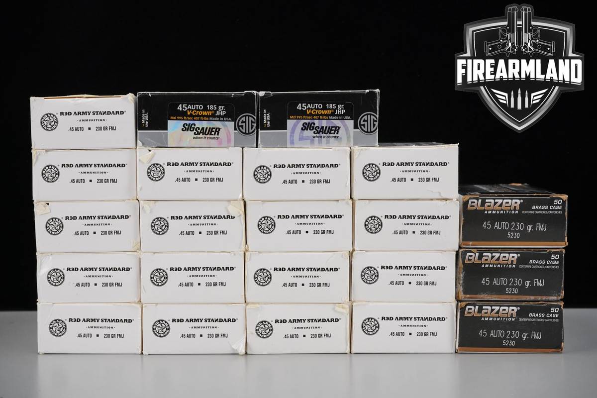 1040 RDS! 45 ACP Ammo 45ACP
