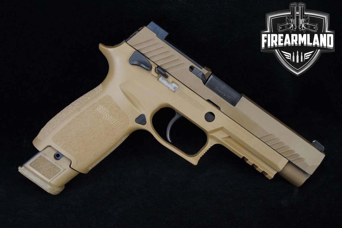 Sig Sauer P320 M17 9mm FDE Sig-Sauer P320 P-320 M-17 +3 MAGS & ORIG BOX