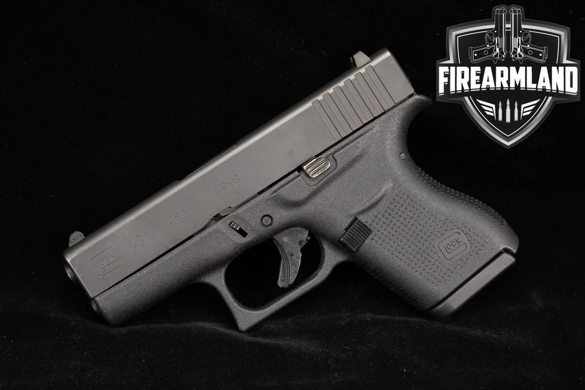 Glock 43 G43 Slimline 9mm 3.41