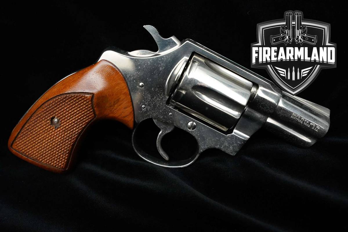 Colt Detective Special 38 Special Colt Detective-Special Revolver DS 1974