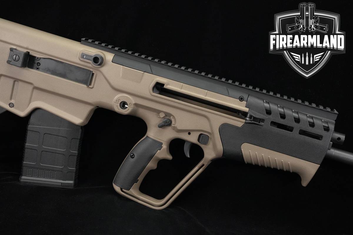 ISRAELI IWI Tavor SAR 7.62 NATO 7.62NATO 17 Two-Tone Black & Tan