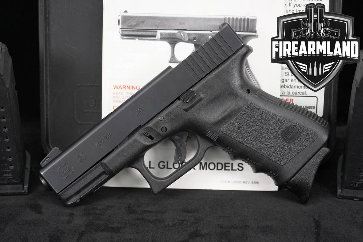 Glock 23 Gen3 G23 Gen 3 Optics-Ready 40 S&W 4.02" +5 MAGS & ORIG CASE