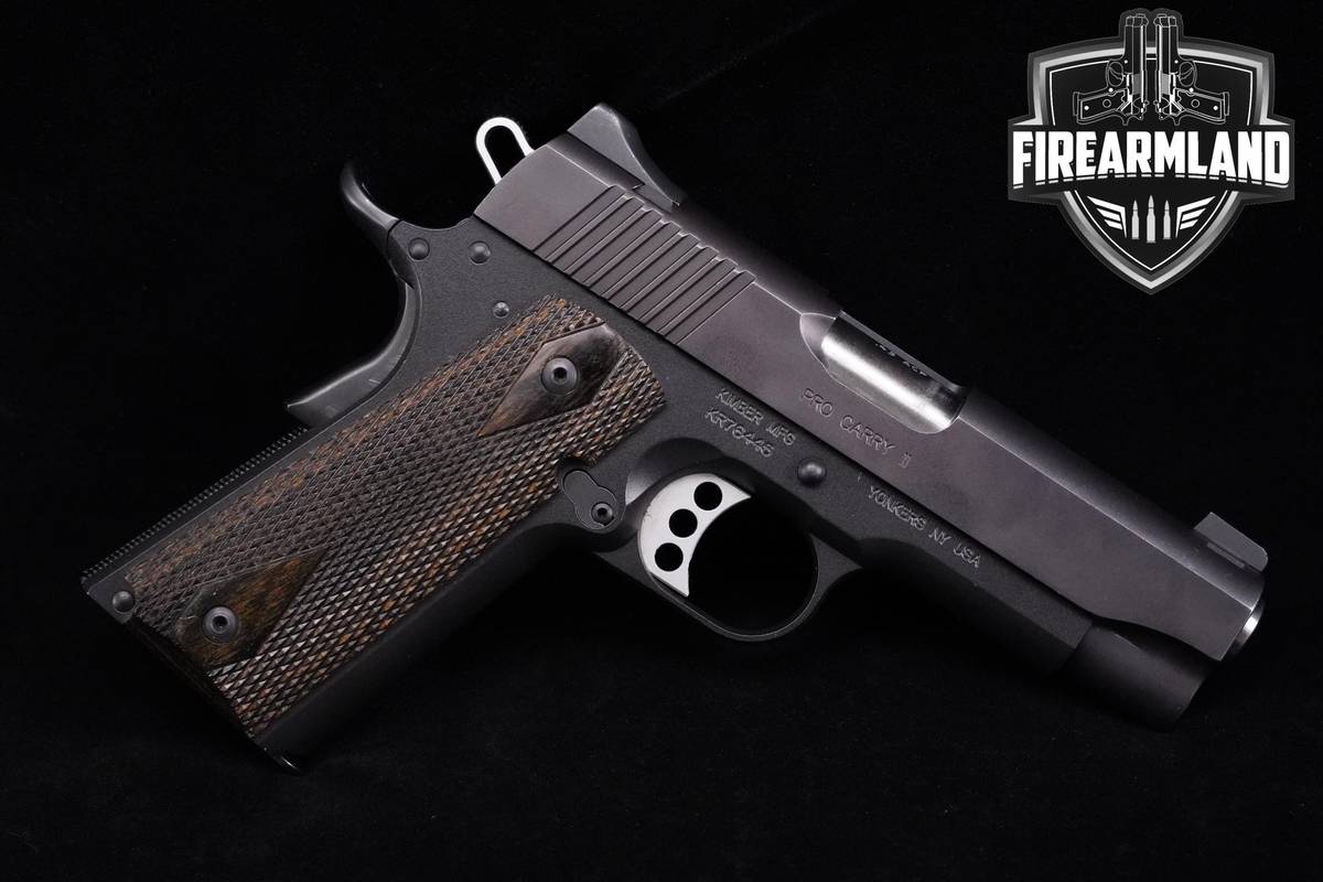 Kimber Pro Carry II 45 ACP 1911 4" KimPro II Black