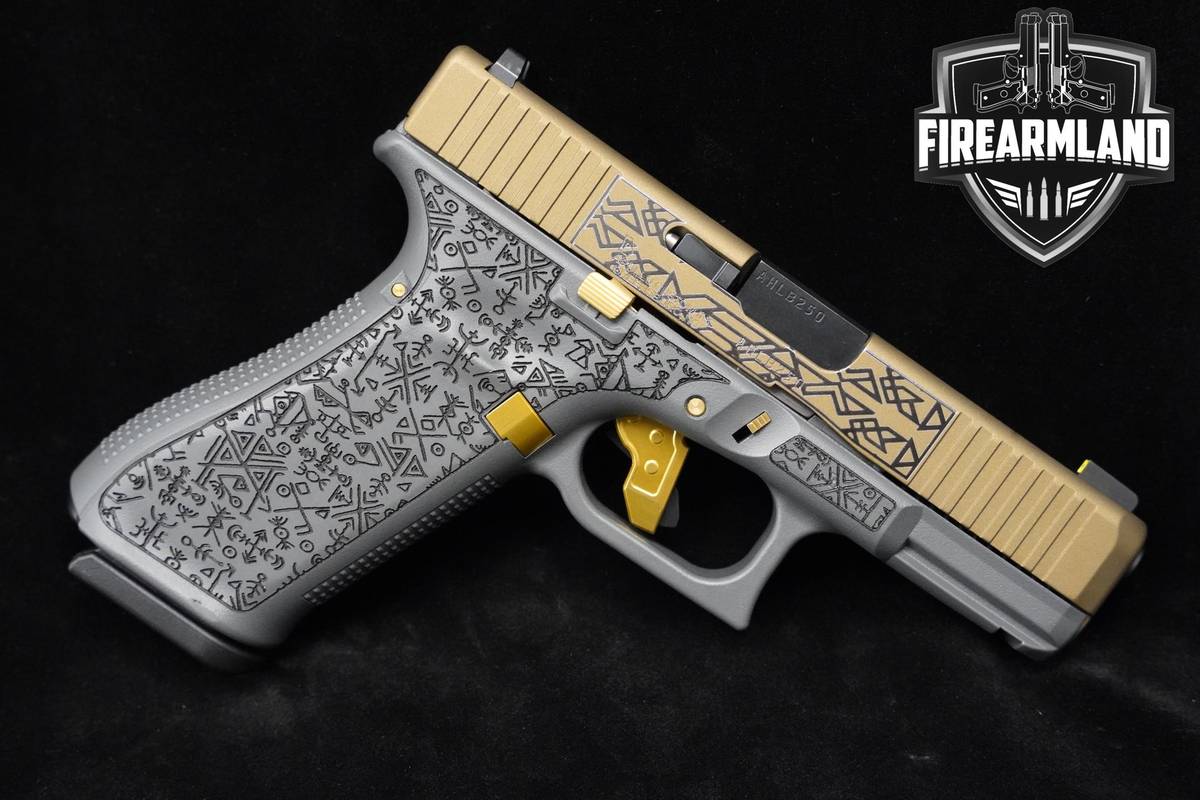 Glock 45 Gen5 Apollo Custom Nordic 9mm Glock-45 G45 Gen-5 3MAGS & ORIG CASE