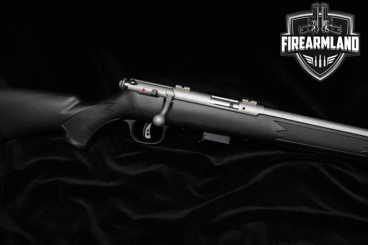 Savage Arms Model 93R17 F 17 HMR 21" Stainless Steel Savage 93R17 93-R17