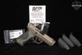 Smith & Wesson (S&W) M&P9 M2.0 Metal Performance Center Carry Comp 9mm Luger Two-Tone Tan & OD Green in Excellent Condition Image 2