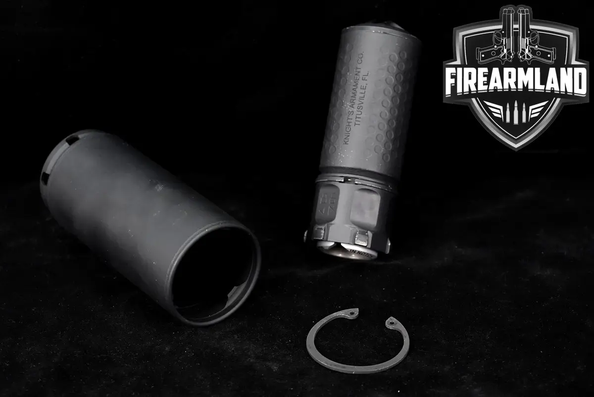 Knight's Armament (KAC) 556 MCQ-2 5.56mm NATO 4.5" Suppressor MCQ2 Silencer