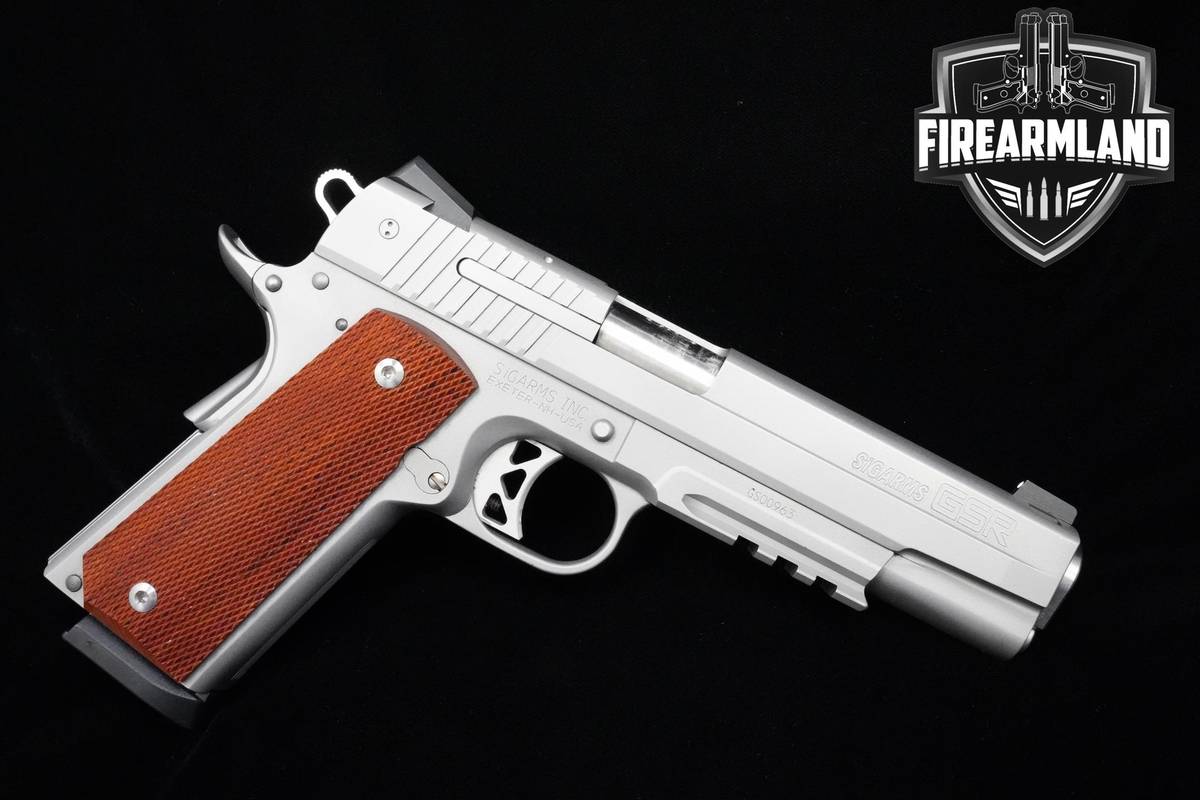 Sig Sauer 1911 GSR 45 ACP Sig-Sauer 1911 1911A1 2MAGS & ORIG CASE