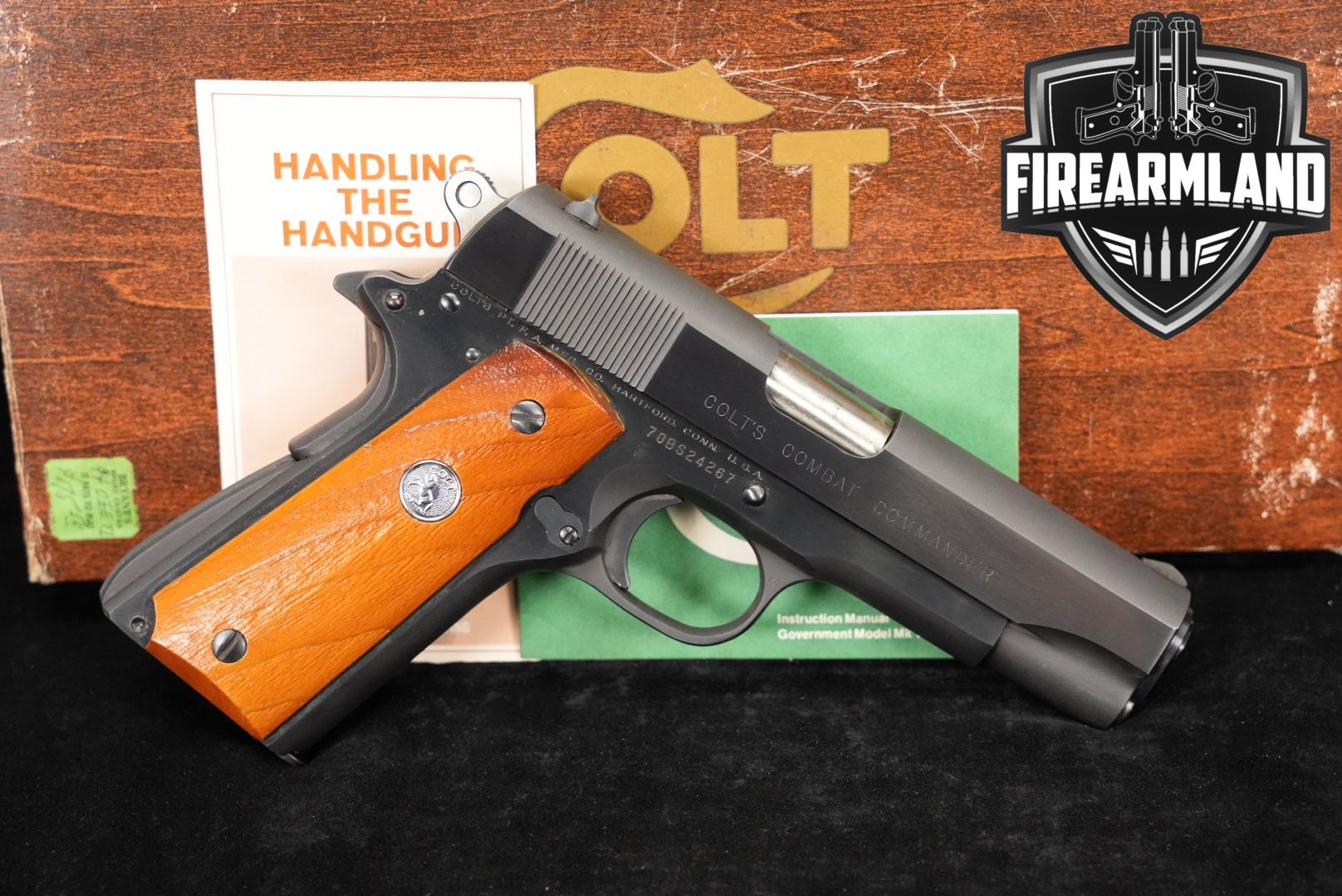 1985 Colt Mk IV Series 80 Officer's .45 ACP Stainless Steel | Sold