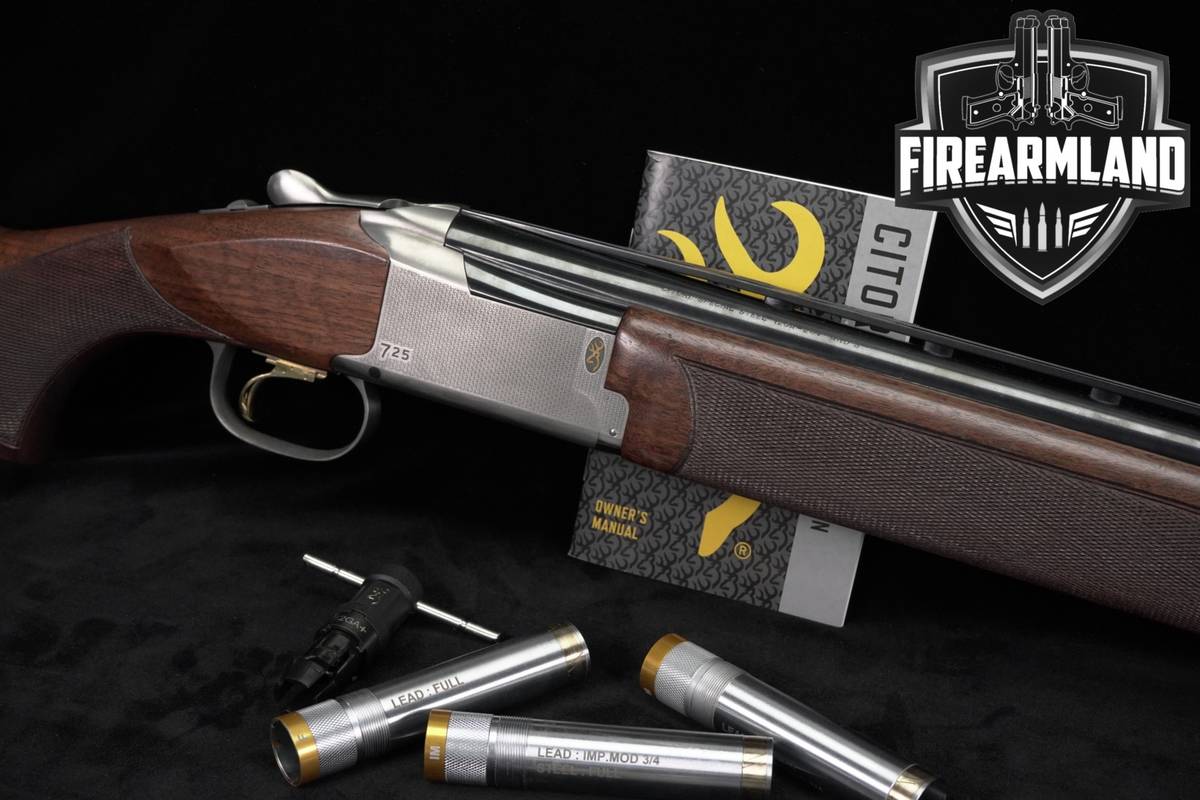 Browning Citori 725 Sporting 12-Gauge 32" Ported Nitride & Walnut +ADJ COMB