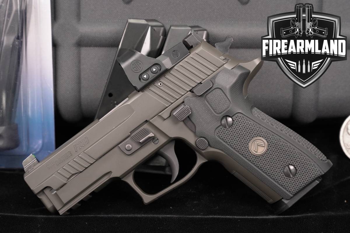 Sig Sauer P229 Legion DA/SA 9mm 3.9 P 229 +4 MAGS, ORIG CASE, ROMEO1 OPTICS