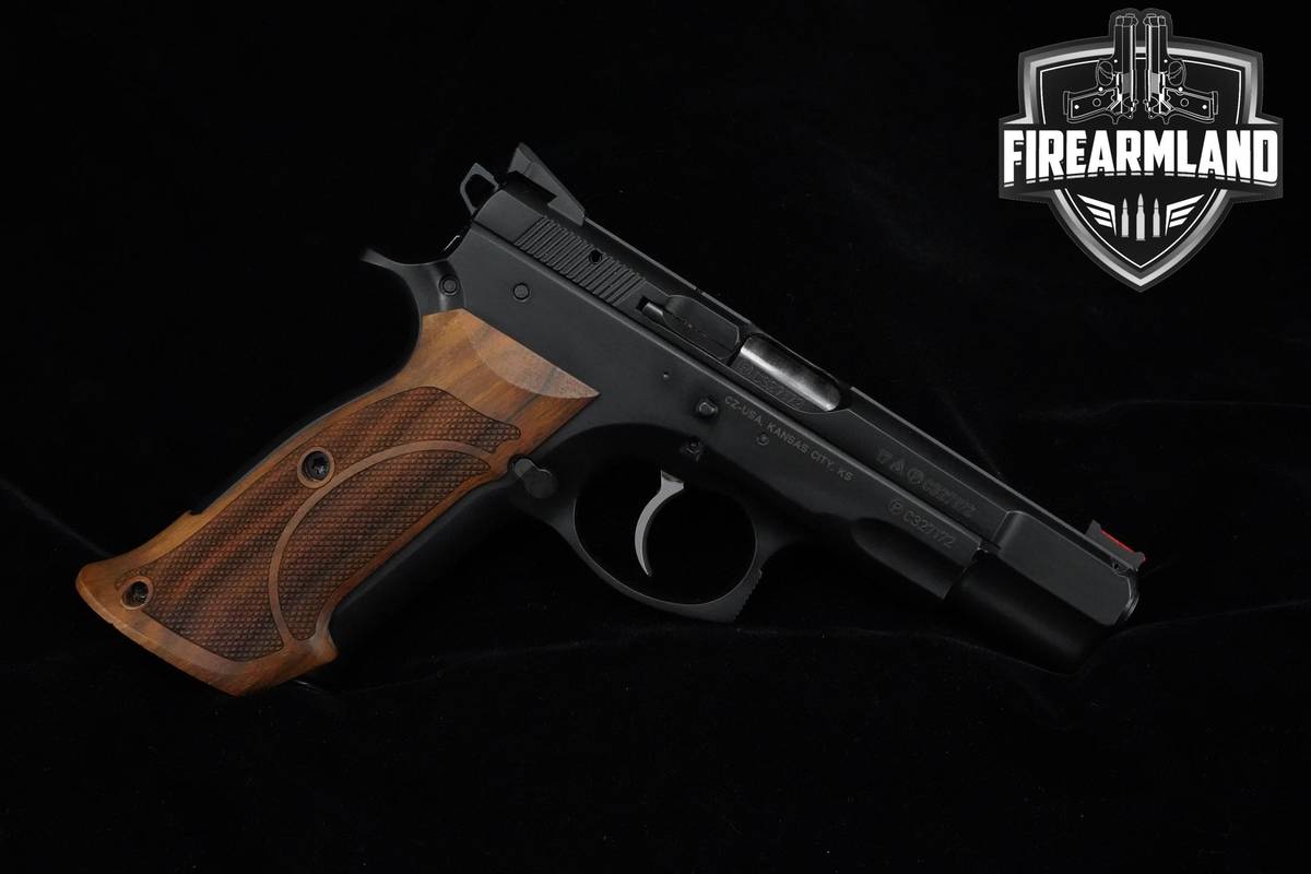 CZ Model 75-B Cajun Gun Works 9mm 4.5" CZ 75-B 75B +2 MAGS & ORIG CASE