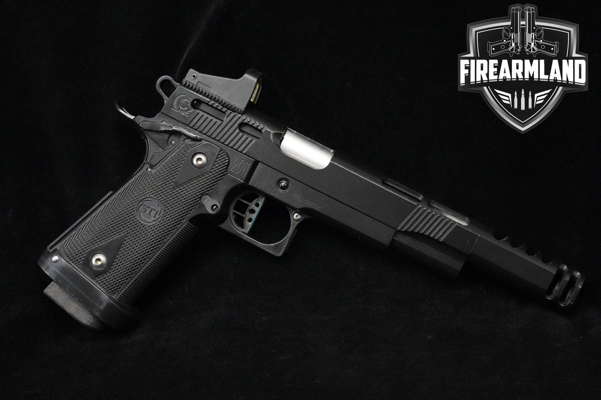 RACE GUN STI/Caspian 2011 9x23mm Super Comp STI 2011 +OPTIC & 5 MAGS