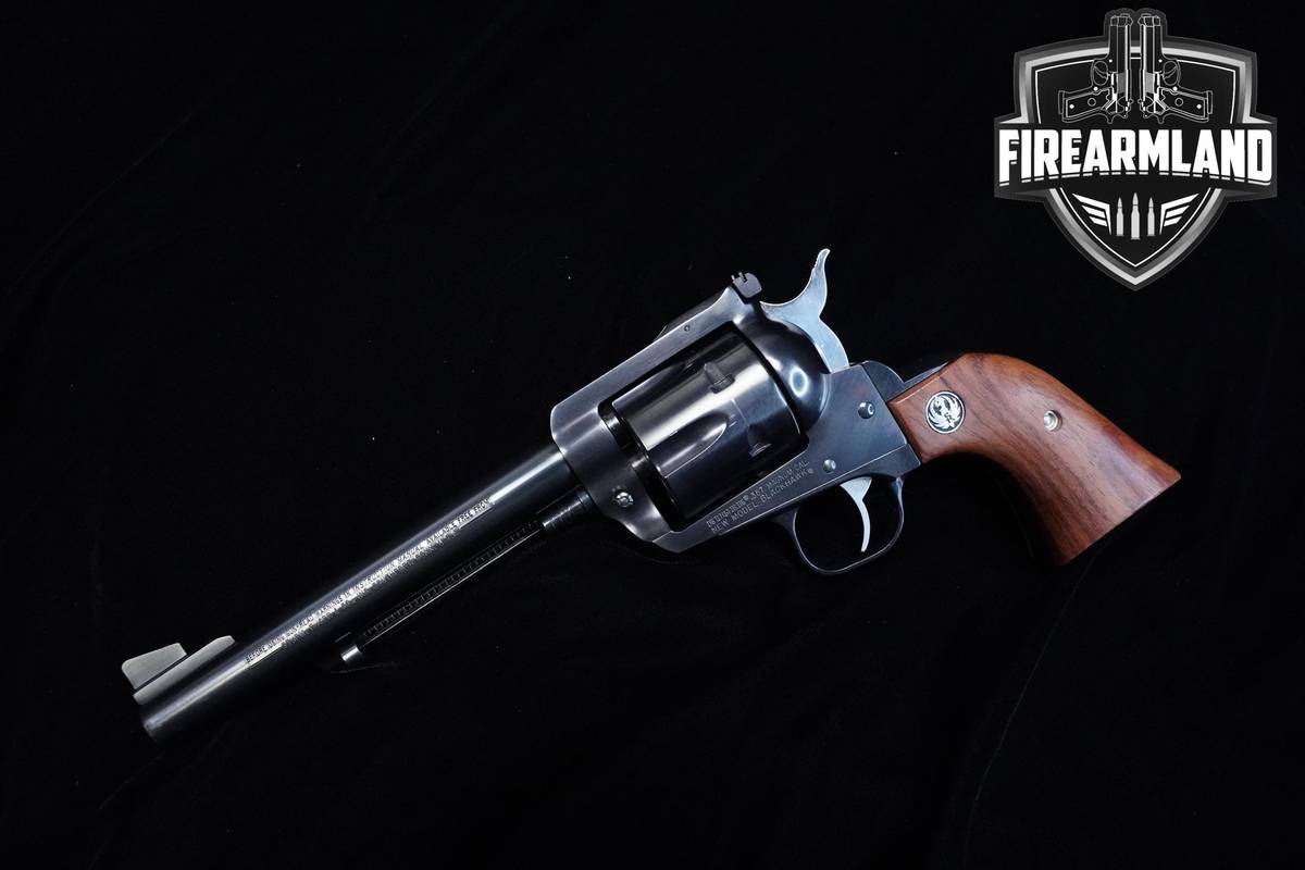 1998 Ruger New Model Blackhawk 357 Magnum 6.5" Blued Ruger +ORIG CASE