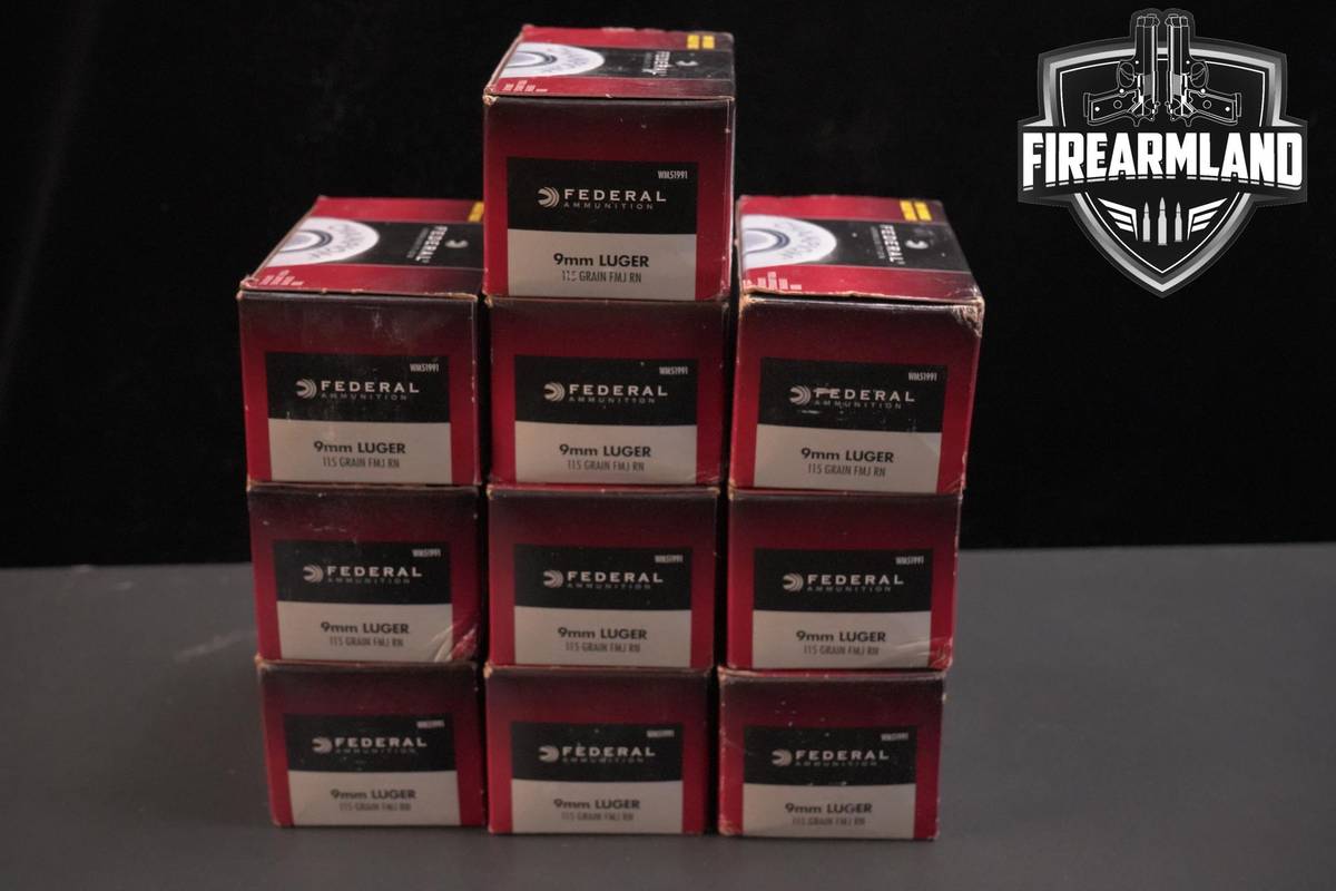 1000 ROUNDS! 9mm Ammo 9-mm Ammunition