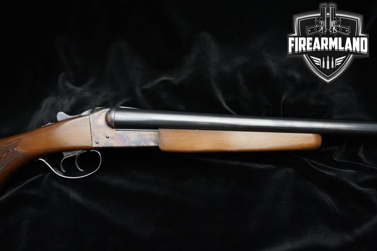Stevens 511 Series A 12-Gauge 28" Two-Tone Shotgun SxS
