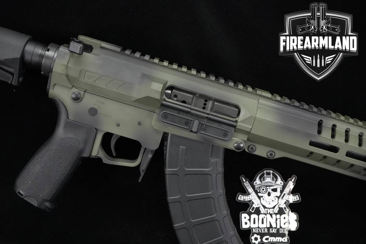 CMMG MK47 Resolute 7.62x39 16.1" Green & Gray Rifle +3MAGS & ORIG BOX