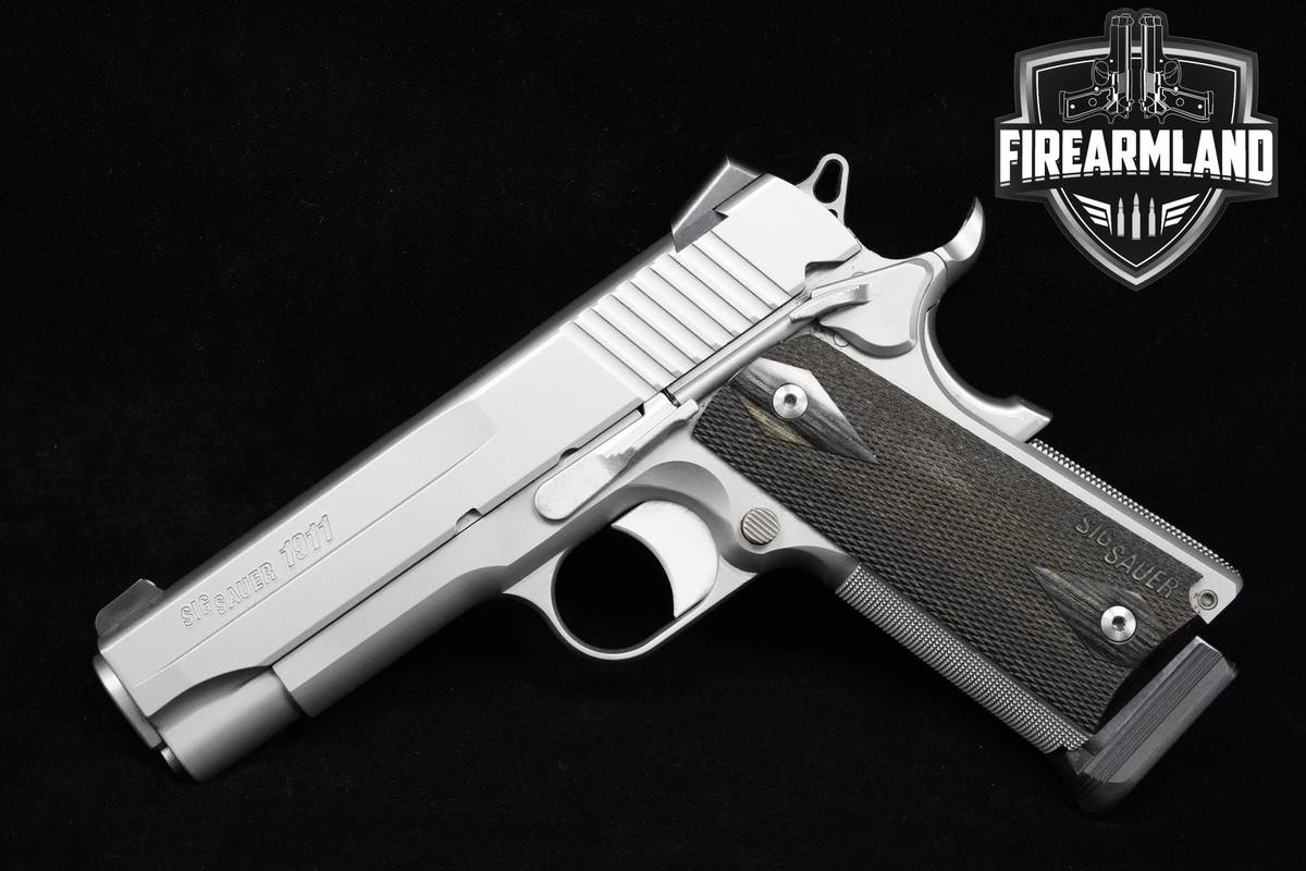 Sig Sauer 1911 Carry 45 ACP 4.2" Sig-Sauer 1911-Carry 2MAGS & ORIG CASE