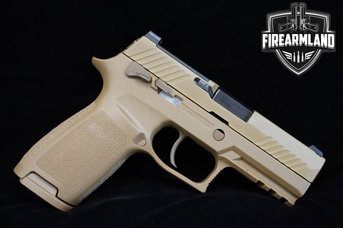 Sig Sauer M18 COMMEMORATIVE 9mm Coyote Sig-Sauer M18 +5 MAGS & HOLSTER