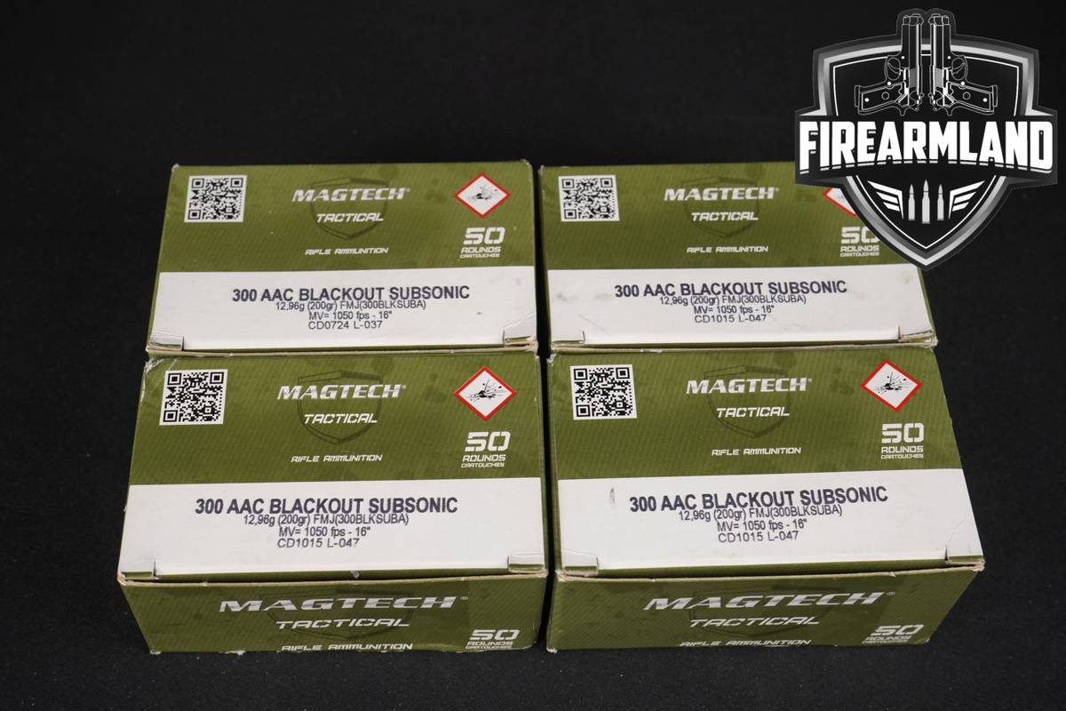 200 RDS! 300 Blackout Ammo BLK-AAC Ammunition