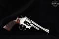 1973 Smith & Wesson (S&W) Model 57 Target .41 Rem. Mag. Nickel Plated in Very Good Condition Image 2