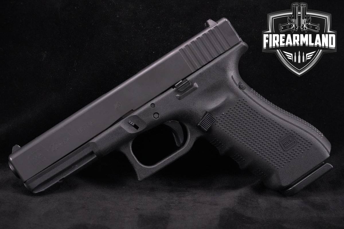 Glock 22 Gen 4 40 S&W 4.49" Glock G22 G-22 Gen-4 +3 MAGS & ORIG CASE