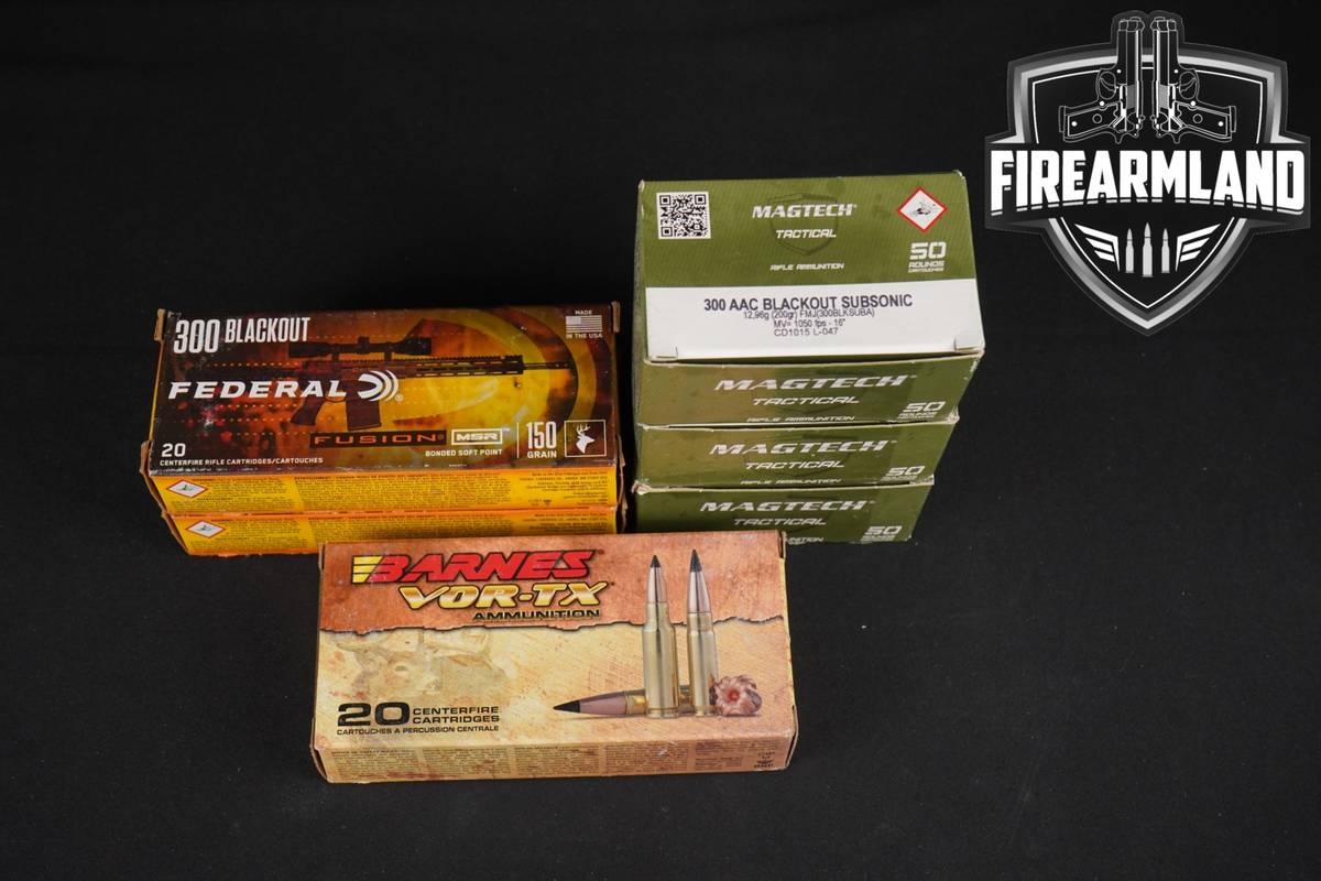 210 RDS! 300 Blackout Ammo BLK-AAC Ammunition