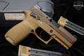 Sig Sauer P320 M18 9mm Luger Coyote Tan PVD in Good Condition Image 2