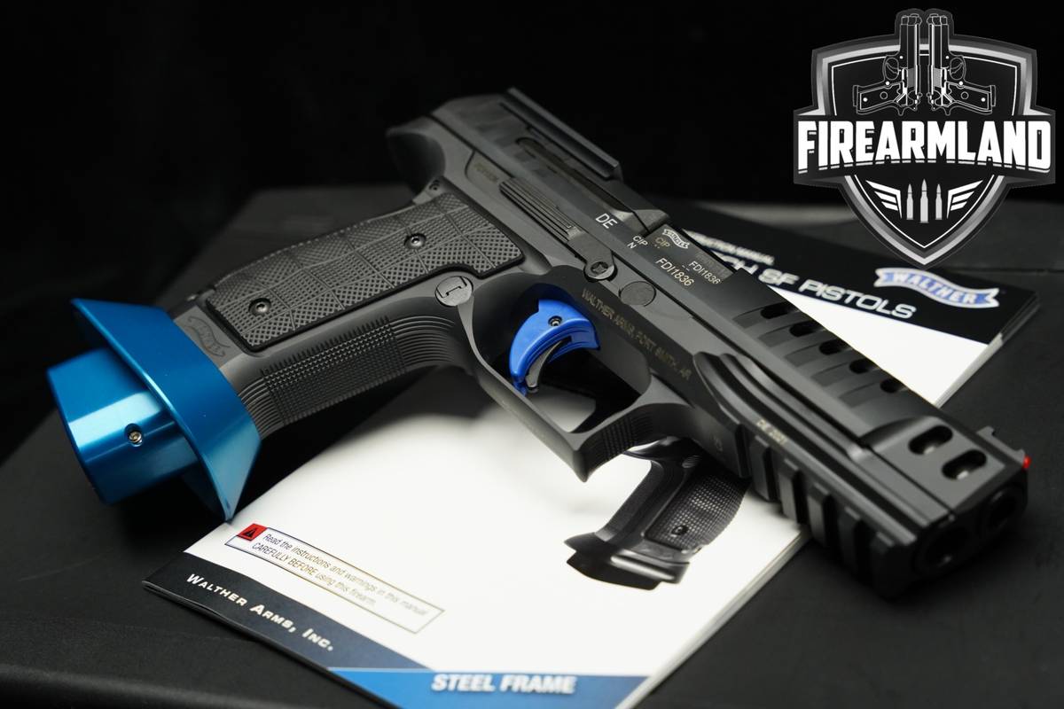 Walther Q5 Match SF 9mm Optics-Ready 5" Blued Steel Frame +ORIG CASE