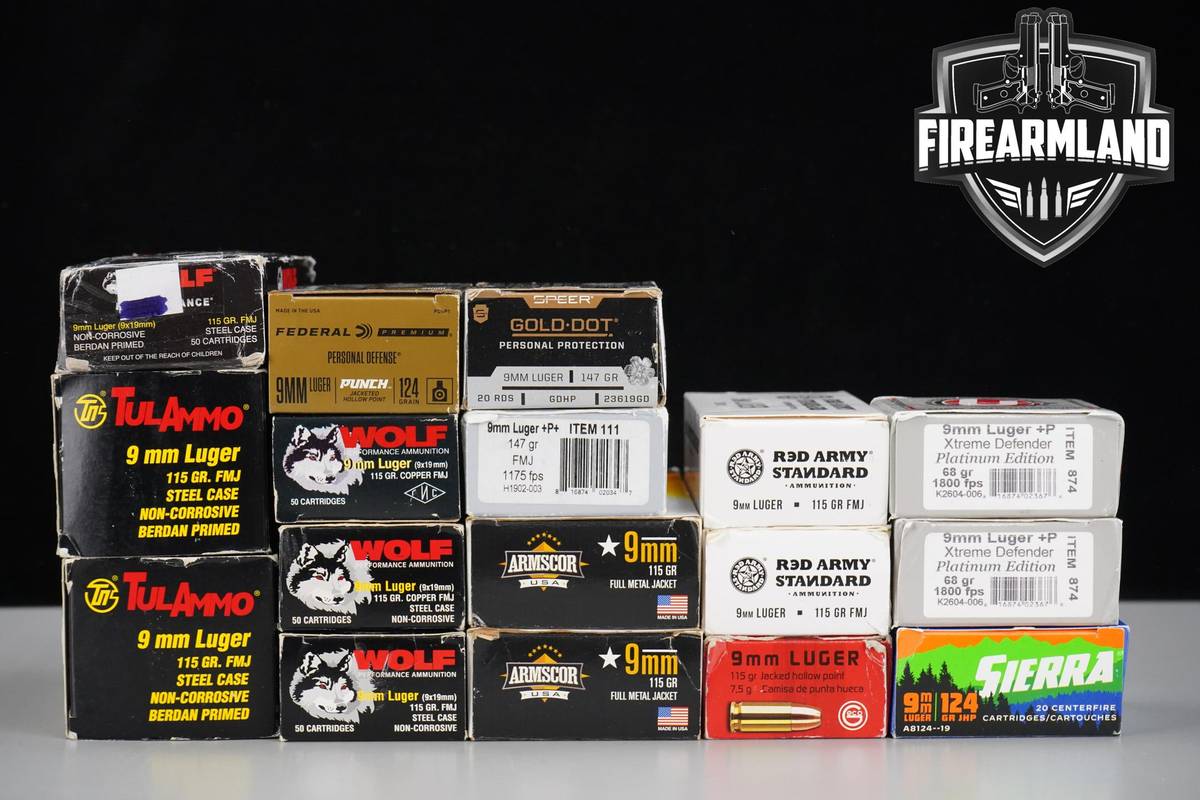 800 RDS! 9mm Ammo 9-mm
