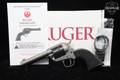 2021 Sturm Ruger Wrangler .22 LR Silver Cerakote in Good Condition Image 2