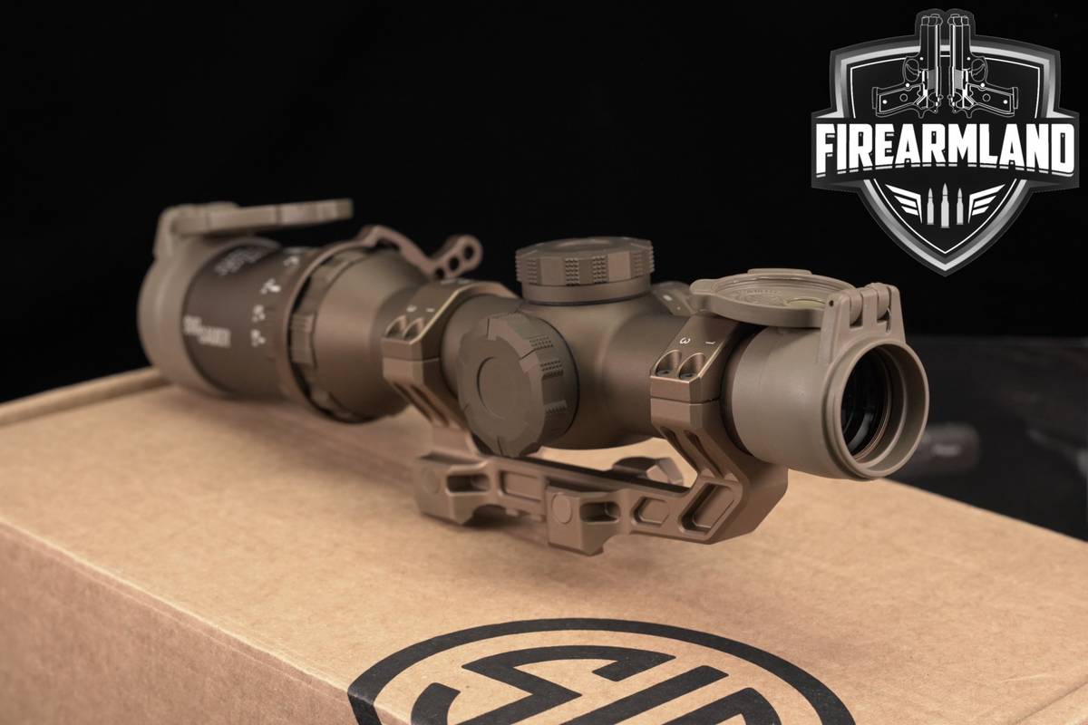 Sig Sauer Tango6T 1-6x24 FFP Illuminated Hellfire DWLR-556 MRAD Tango 6T