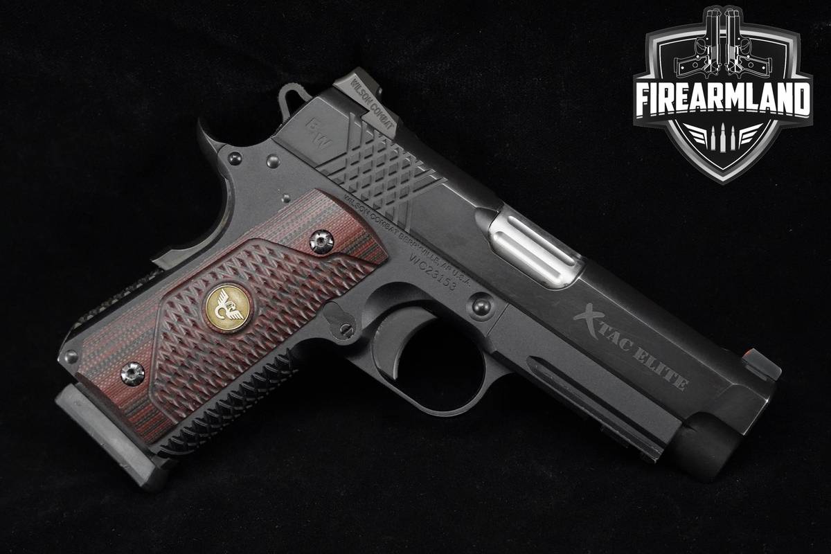 Wilson Combat (WC) X-Tac Elite Professional 45 ACP 1911 4" XTAC 1911 3 MAGS