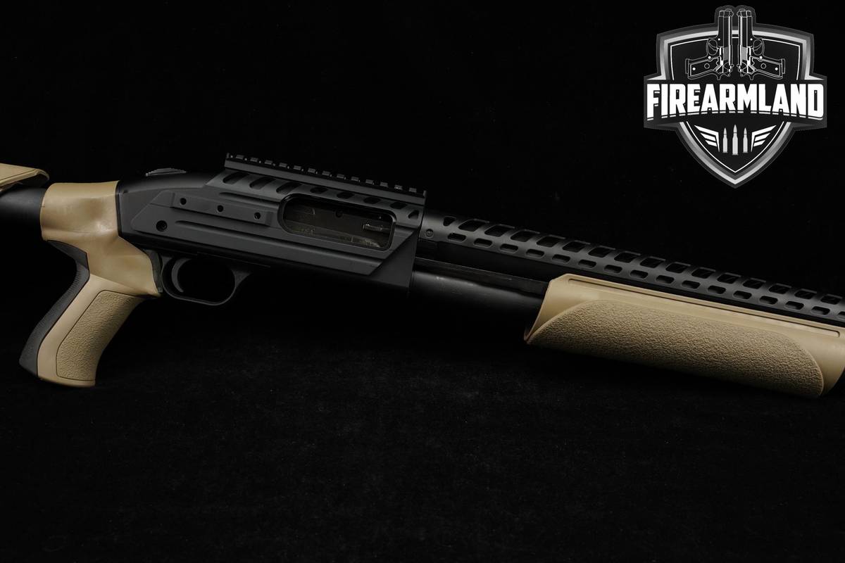 Mossberg Model 500 ATI Scorpion TALO Exclusive 12-Gauge 18.5" Black & FDE