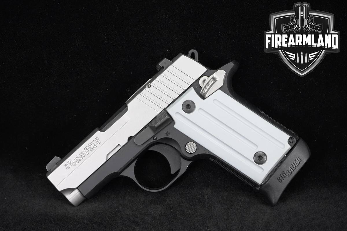 Sig Sauer P238 TSS2-CA 380 ACP 2.7" Two-Tone Pistol +3 MAGS & ORIG CASE