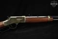 Henry Repeating Arms Big Boy Brass .45 Colt Polished Brass & Walnut in Very Good Condition Image 5