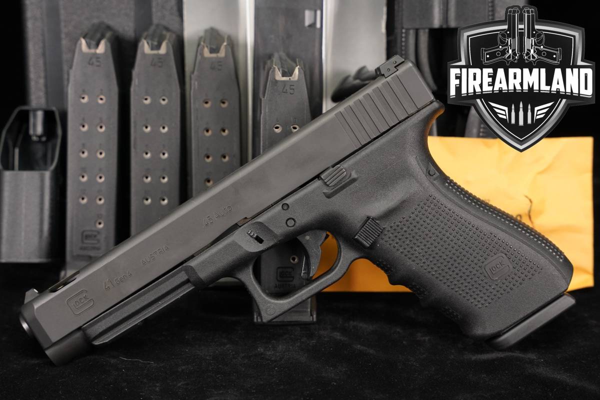 Glock 41 Gen4 G41 Gen 4 45 ACP 5.31 +6 MAGS & ORIG CASE