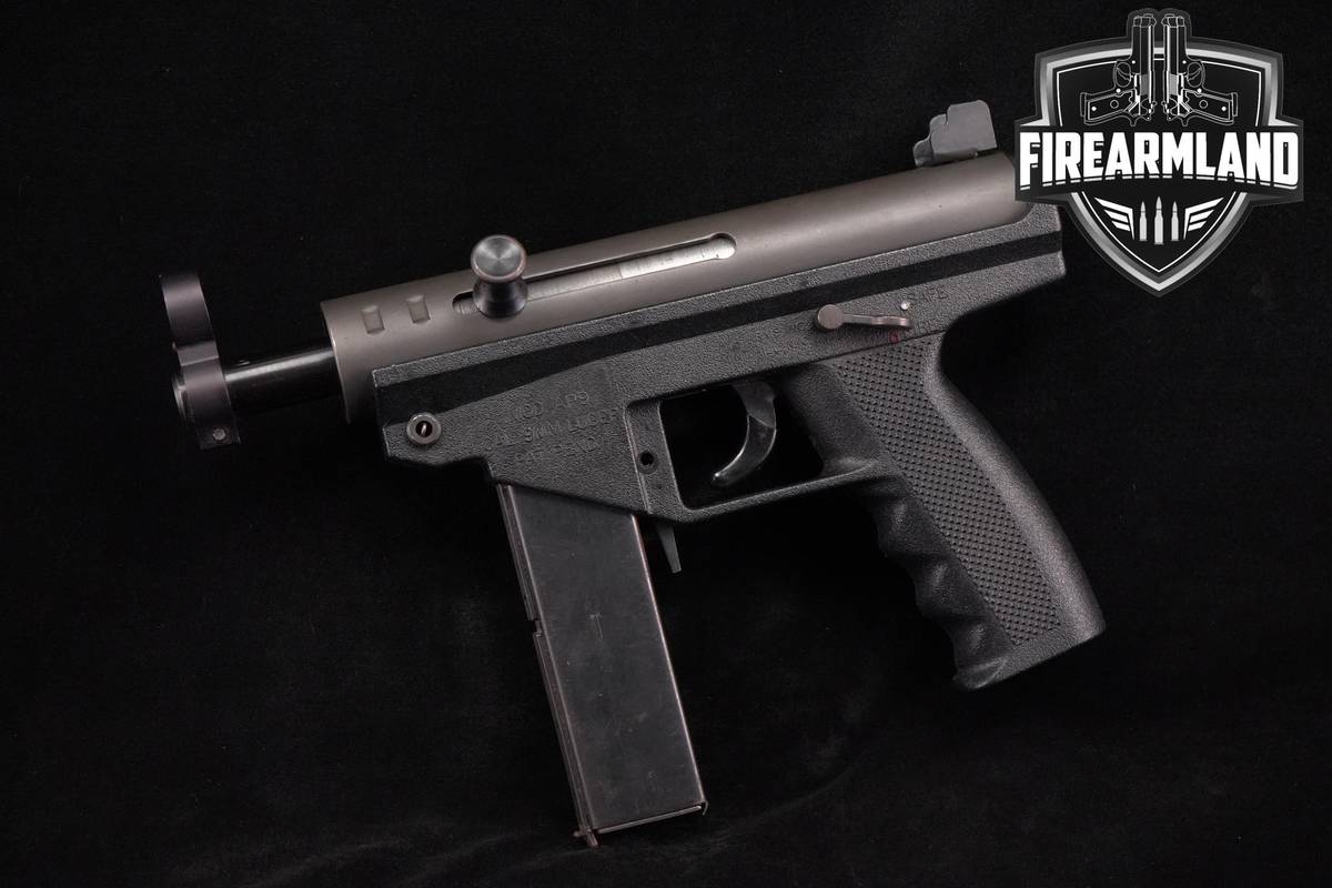 BAN ERA! A.A. Arms AP-9 Mini 9mm 3" Parkerized Grey AP9 +3 MAGS & ORIG CASE