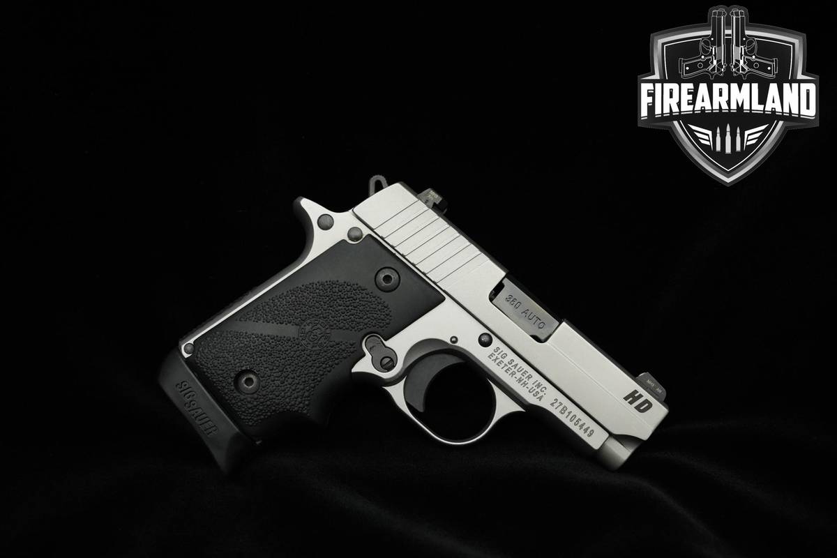 Sig Sauer P238 HD 380 ACP 2.7" Satin Stainless P238 Sig HD Sauer +ORIG CASE