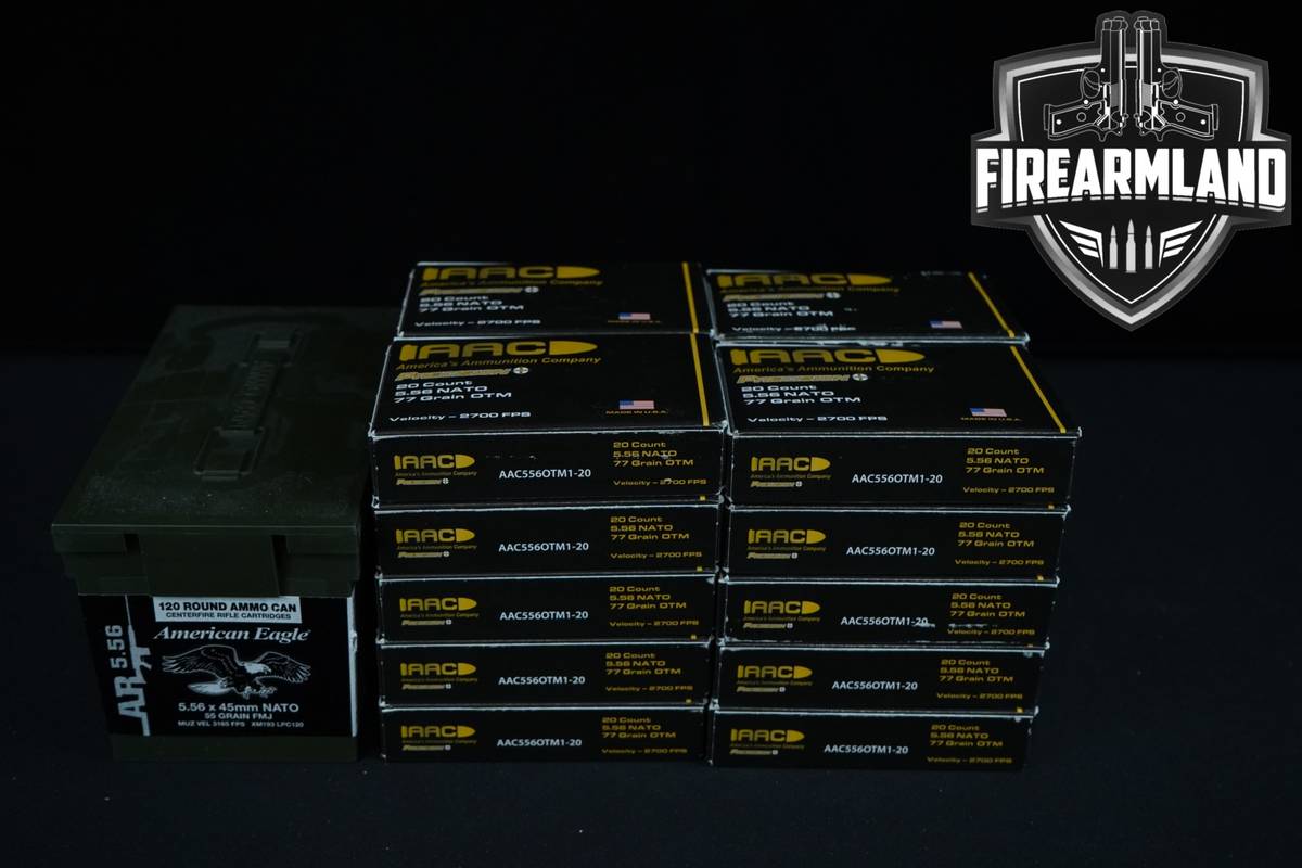 520 RDS! 5.56 NATO Ammo 5.56x45 556